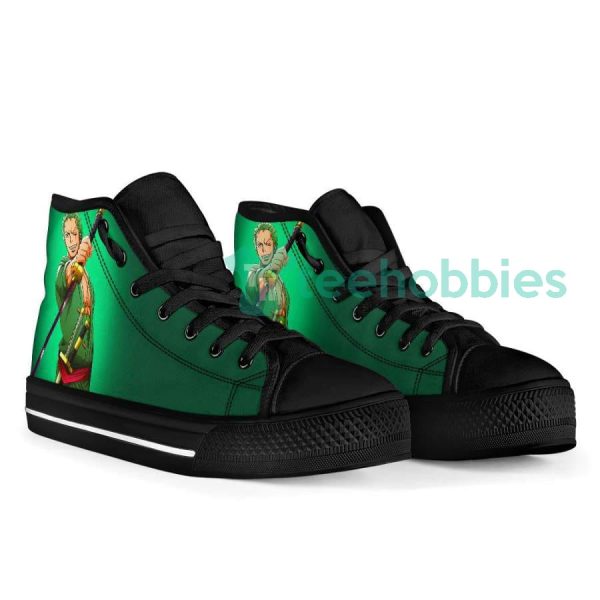 custom one piece anime fans roronoa zoro anime high top shoes 4 U52Wh 600x600px Custom One Piece Anime Fans Roronoa Zoro Anime High Top Shoes