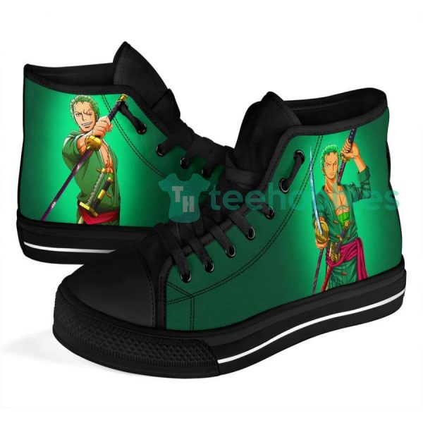custom one piece anime fans roronoa zoro anime high top shoes 5 sf7v1 600x600px Custom One Piece Anime Fans Roronoa Zoro Anime High Top Shoes