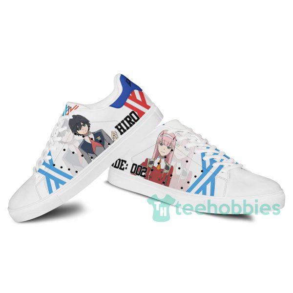 darling in the fran zero two and hiro custom anime skate shoes for men and women 3 sllHG 600x600px Darling in the Fran Zero Two and Hiro Custom Anime Skate Shoes For Men And Women