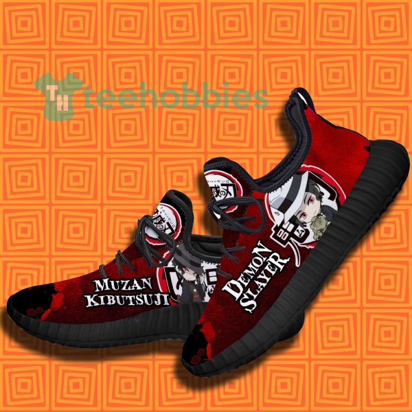 demon slaye anime cute lord muzan kibutsuji chibi reze shoes sneakers 2 1jMzK 600x600px Demon Slaye Anime Cute Lord Muzan Kibutsuji Chibi Reze Shoes Sneakers