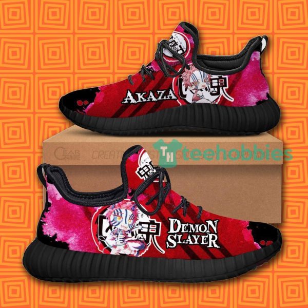 demon slaye anime movie akaza chibi red reze shoes sneakers 1 O0vnA 600x600px Demon Slaye Anime Movie Akaza Chibi Red Reze Shoes Sneakers
