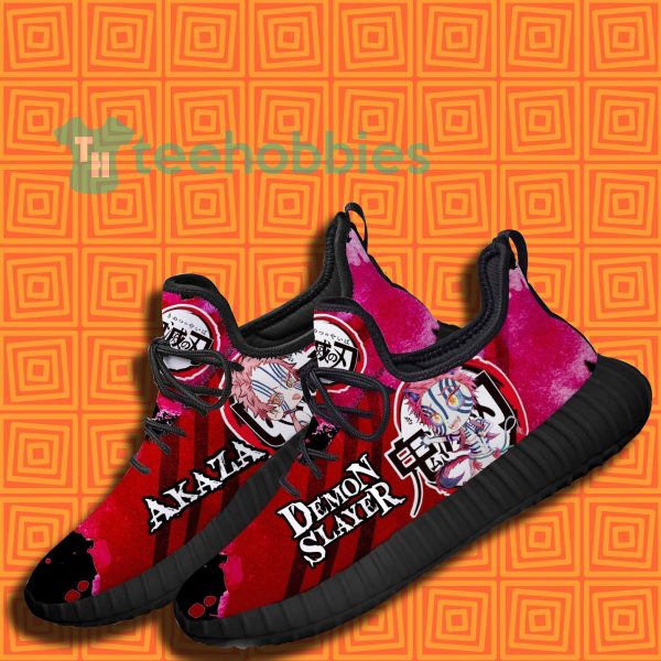 demon slaye anime movie akaza chibi red reze shoes sneakers 2 40Wt3 600x600px Demon Slaye Anime Movie Akaza Chibi Red Reze Shoes Sneakers