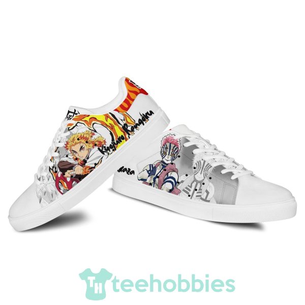 demon slayer akaza and rengoku custom anime skate shoes 3 97O2j 600x600px Demon Slayer Akaza and Rengoku Custom Anime Skate Shoes