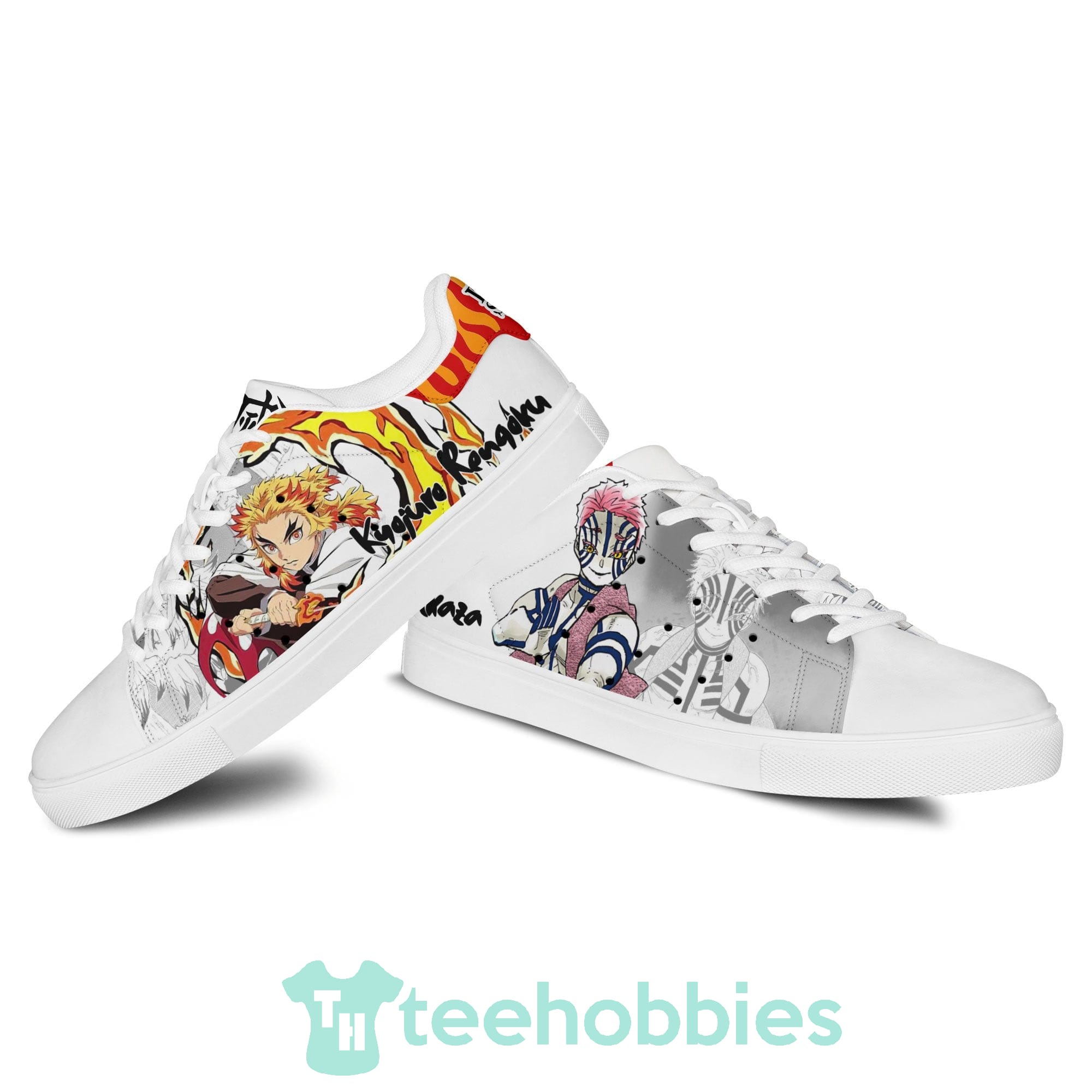 Demon Slayer Gyomei Himejima Custom Anime Skate Shoes