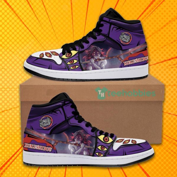 demon slayer demon kokushibou sword air jordan hightop shoes 1 v3TIw 600x600px Demon Slayer Demon Kokushibou Sword Air Jordan Hightop Shoes