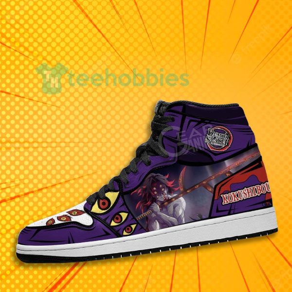 demon slayer demon kokushibou sword air jordan hightop shoes 3 fsBNy 600x600px Demon Slayer Demon Kokushibou Sword Air Jordan Hightop Shoes