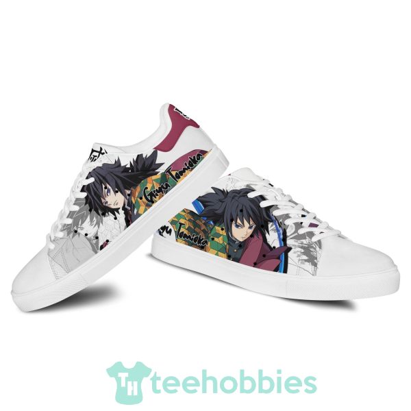 demon slayer giyu tomioka custom anime skate shoes 3 Wzn3y 600x600px Demon Slayer Giyu Tomioka Custom Anime Skate Shoes
