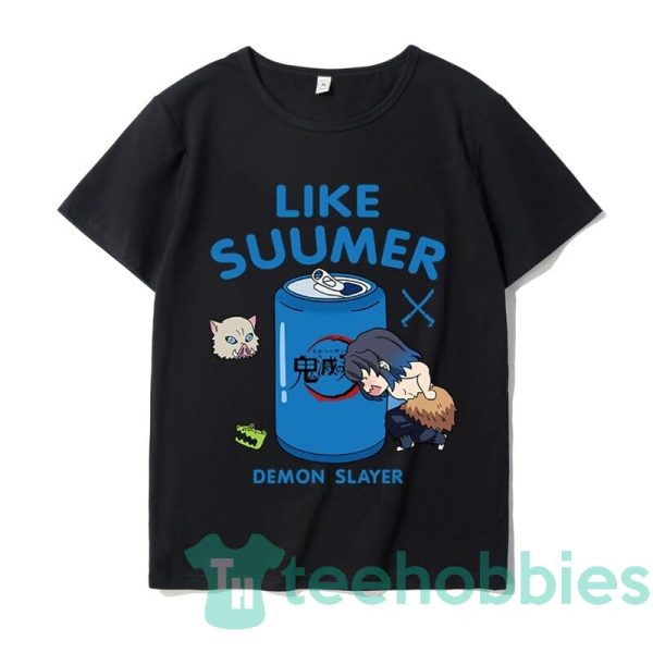 demon slayer like summer anime manga blue unisex t shirt 1 5DBiq 600x600px Demon Slayer Like Summer Anime Manga Blue Unisex T Shirt