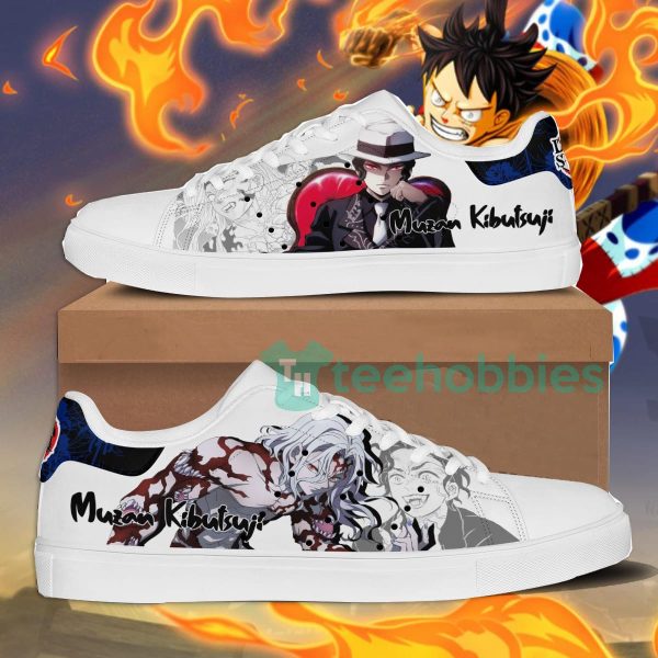demon slayer muzan kibutsuji custom anime skate shoes 1 QdqdN 600x600px Demon Slayer Muzan Kibutsuji Custom Anime Skate Shoes