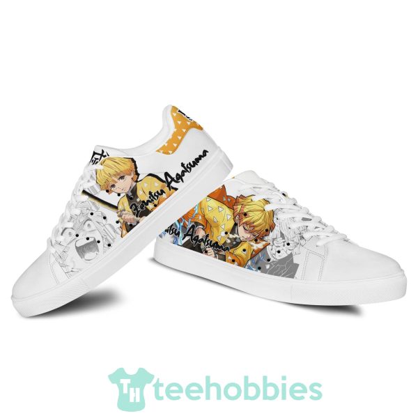 demon slayer zenitsu agatsuma custom anime skate shoes 3 zRRH2 600x600px Demon Slayer Zenitsu Agatsuma Custom Anime Skate Shoes