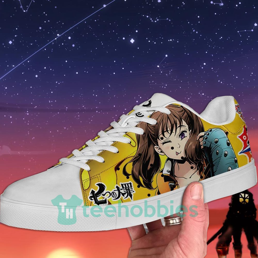 Diane The Seven Deadly Sins Anime Custom Skate Shoes For Men And Women