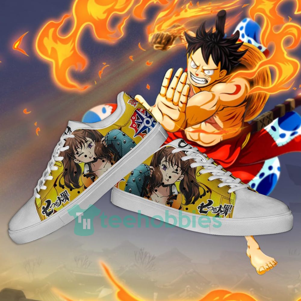 Diane The Seven Deadly Sins Anime Custom Skate Shoes For Men And Women