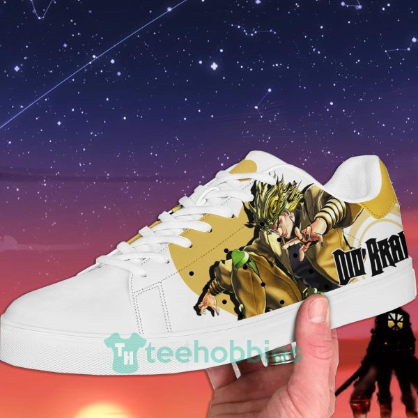 dio brando custom anime jojos bizarre adventure skate shoes for men and women 2 ZYYlo 600x600px Dio Brando Custom Anime Jojo's Bizarre Adventure Skate Shoes For Men And Women