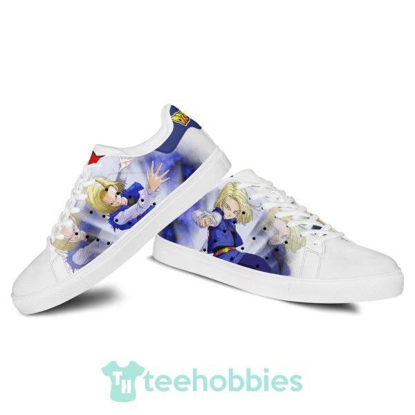 dragon ball android 18 custom anime dragon ball lover skate shoes 3 bLVP0 600x600px Dragon Ball Android 18 Custom Anime Dragon Ball Lover Skate Shoes