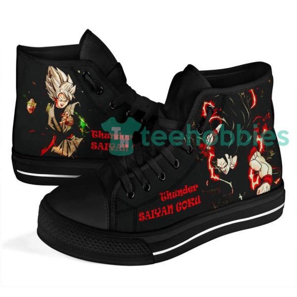 dragon ball black goku thunder saiyan anime high top shoes 5 GKyt2 600x600px Dragon Ball Black Goku Thunder Saiyan Anime High Top Shoes