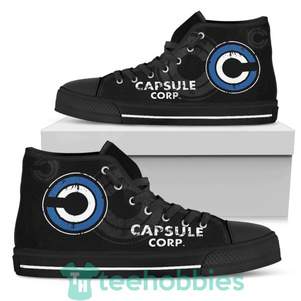 dragon ball capsule corp shoes high top for anime fans 1 WKCvn 600x600px Dragon Ball Capsule Corp Shoes High Top For Anime Fans
