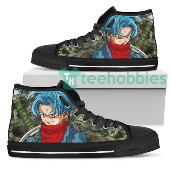 dragon ball future trunk high top shoes for anime fans 2 nV72V 600x600px Dragon Ball Future Trunk High Top Shoes For Anime Fans