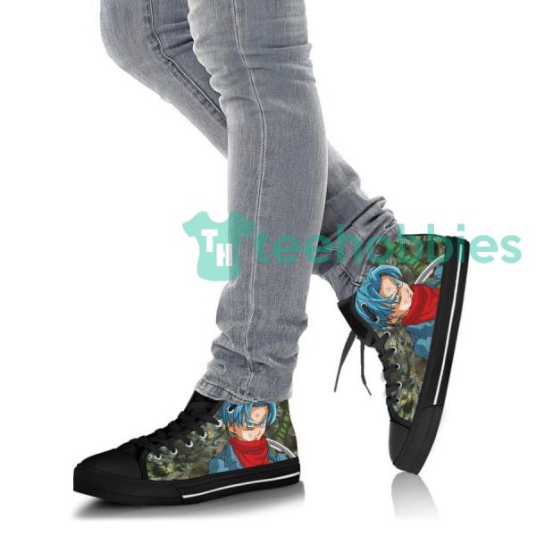 dragon ball future trunk high top shoes for anime fans 5 VQcfc 600x600px Dragon Ball Future Trunk High Top Shoes For Anime Fans