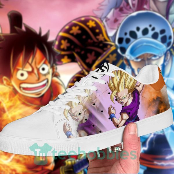 dragon ball gohan custom anime dragon ball lover skate shoes 2 5tz3O 600x600px Dragon Ball Gohan Custom Anime Dragon Ball Lover Skate Shoes