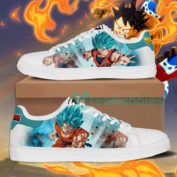 dragon ball goku blue custom anime dragon ball lover skate shoes 1 TfQb2 600x600px Dragon Ball Goku Blue Custom Anime Dragon Ball Lover Skate Shoes