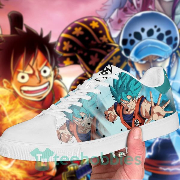 dragon ball goku blue custom anime dragon ball lover skate shoes 2 HBDpV 600x600px Dragon Ball Goku Blue Custom Anime Dragon Ball Lover Skate Shoes