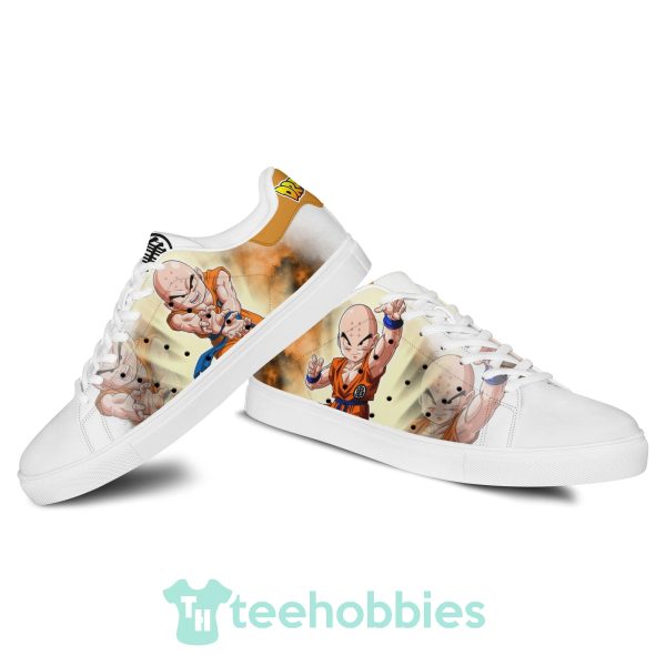 dragon ball krillin custom anime dragon ball lover skate shoes 3 ipGwf 600x600px Dragon Ball Krillin Custom Anime Dragon Ball Lover Skate Shoes
