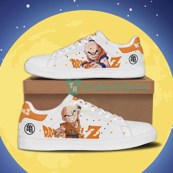 dragon ball krillin custom anime skate shoes for anime fans 1 4ObhG 600x600px Dragon Ball Krillin Custom Anime Skate Shoes For Anime Fans