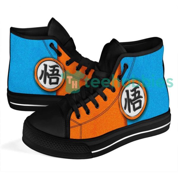 dragon ball lover goku kanji anime high top shoes 5 1nMje 600x600px Dragon Ball Lover Goku Kanji Anime High Top Shoes