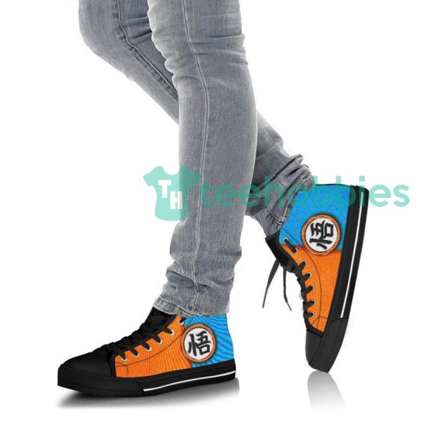 dragon ball lover goku kanji anime high top shoes 6 9C550 600x600px Dragon Ball Lover Goku Kanji Anime High Top Shoes