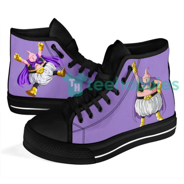 dragon ball majin boo anime lover high top shoes 5 axaNI 600x600px Dragon Ball Majin Boo Anime Lover High Top Shoes