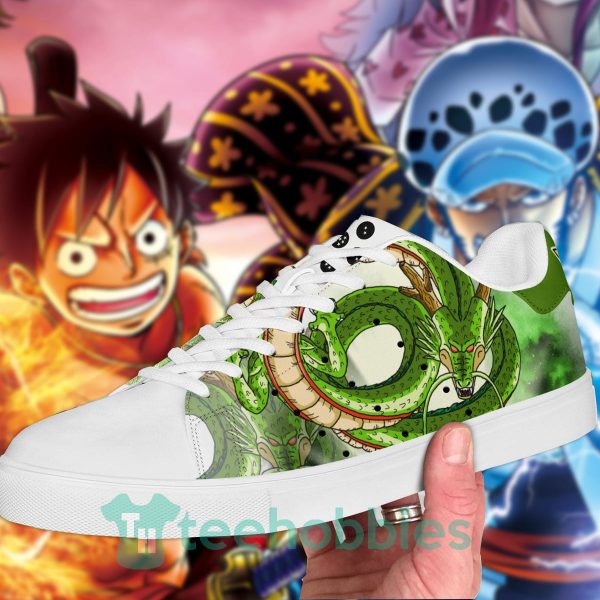 dragon ball shenron custom anime dragon ball lover skate shoes 2 vI7Br 600x600px Dragon Ball Shenron Custom Anime Dragon Ball Lover Skate Shoes