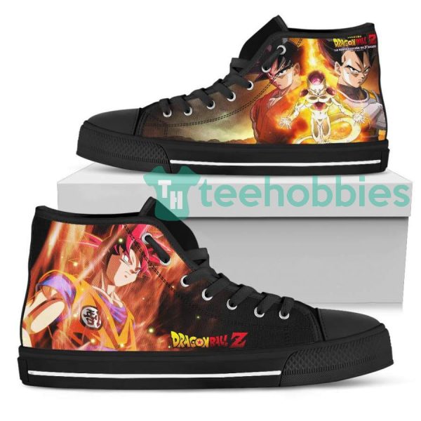 dragon ball son goku vs frieza saga high top shoes 2 SsmsT 600x600px Dragon Ball Son Goku vs Frieza Saga High Top Shoes