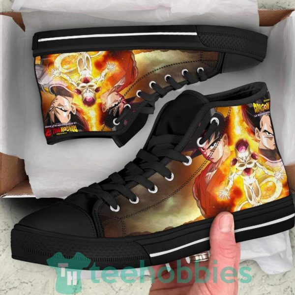 dragon ball son goku vs frieza saga high top shoes 6 MgIer 600x600px Dragon Ball Son Goku vs Frieza Saga High Top Shoes