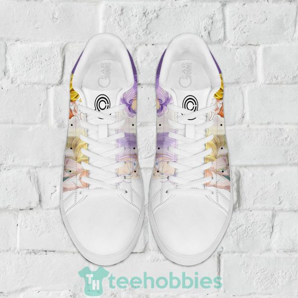 dragon ball trunks custom anime dragon ball lover skate shoes 4 myH6T 600x600px Dragon Ball Trunks Custom Anime Dragon Ball Lover Skate Shoes