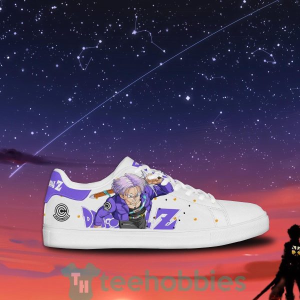 dragon ball trunks custom anime skate shoes for anime fans 2 5eZh8 600x600px Dragon Ball Trunks Custom Anime Skate Shoes For Anime Fans