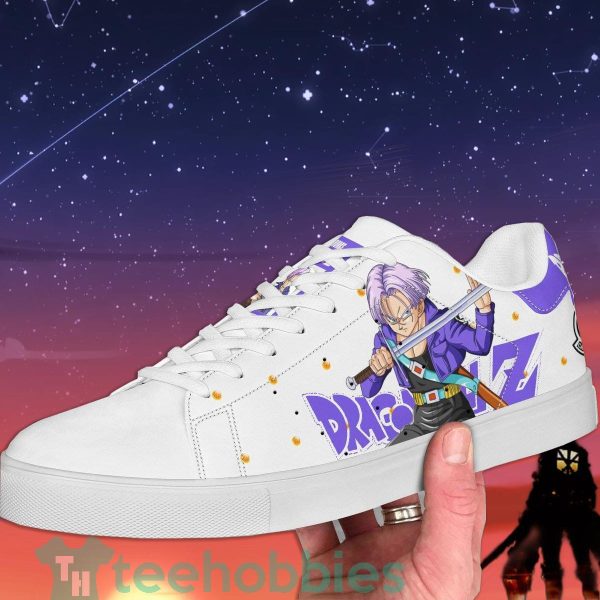 dragon ball trunks custom anime skate shoes for anime fans 3 o7ZpV 600x600px Dragon Ball Trunks Custom Anime Skate Shoes For Anime Fans