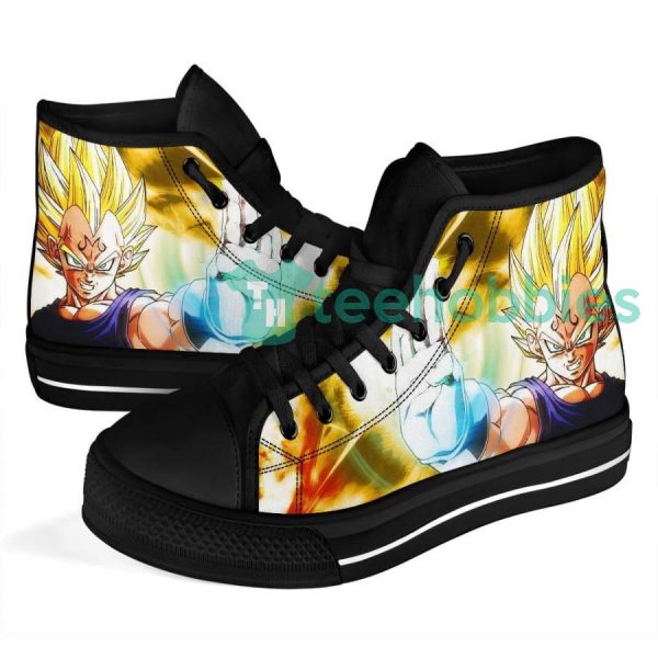 dragon ball vegeta high top shoes for anime fans 4 T8dye 600x600px Dragon Ball Vegeta High Top Shoes For Anime Fans