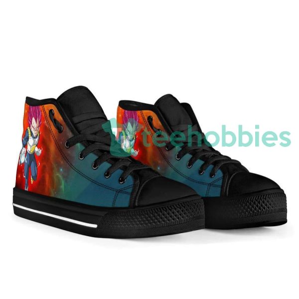 dragon ball vegeta super saiyan blue and god anime high top shoes 4 WveSl 600x600px Dragon Ball Vegeta Super Saiyan Blue And God Anime High Top Shoes