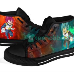 dragon ball vegeta super saiyan blue and god anime high top shoes 5 uVQ6w 247x247px Dragon Ball Vegeta Super Saiyan Blue And God Anime High Top Shoes