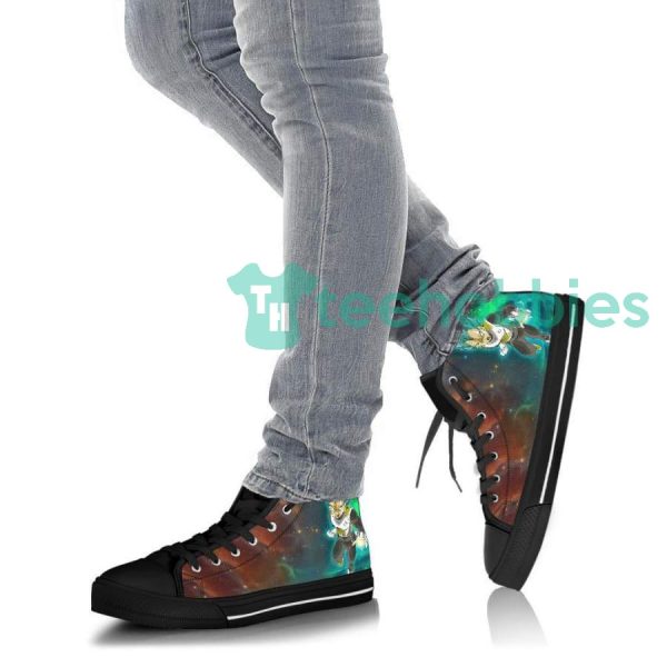 dragon ball vegeta super saiyan blue and god anime high top shoes 6 4hw2Y 600x600px Dragon Ball Vegeta Super Saiyan Blue And God Anime High Top Shoes