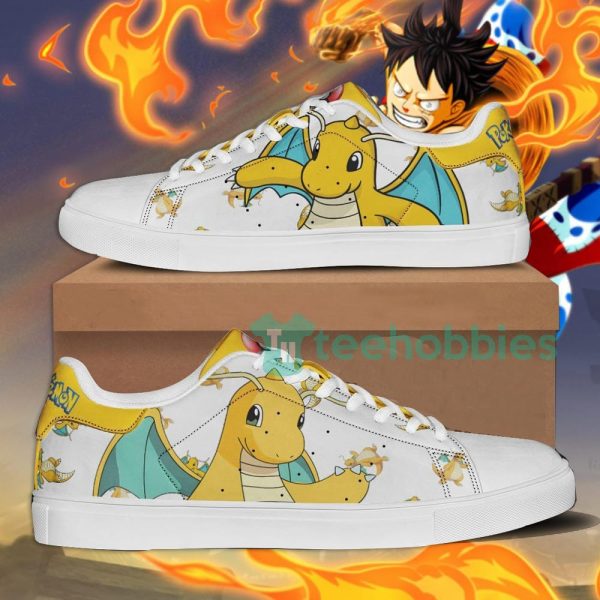 dragonite pokemon custom anime skate shoes for men and women 1 dg9Pc 600x600px Dragonite Pokemon Custom Anime Skate Shoes For Men And Women