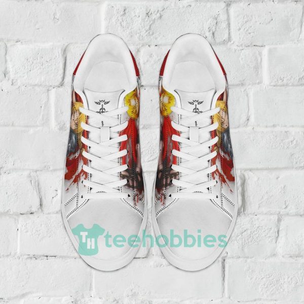 edward elric fullmetal alchemist custom anime skate shoes for men and women 4 lUpOf 600x600px Edward Elric Fullmetal Alchemist Custom Anime Skate Shoes For Men And Women