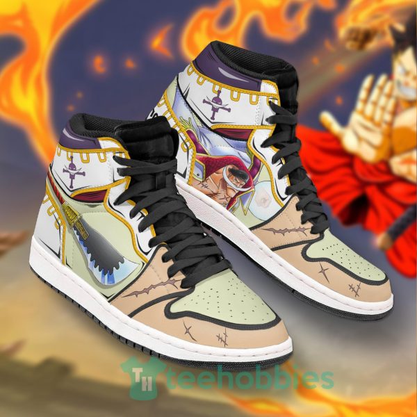 edward newgate anime custom one piece air jordan hoghtop shoes 2 KVL7w 600x600px Edward Newgate Anime Custom One Piece Air Jordan Hoghtop Shoes