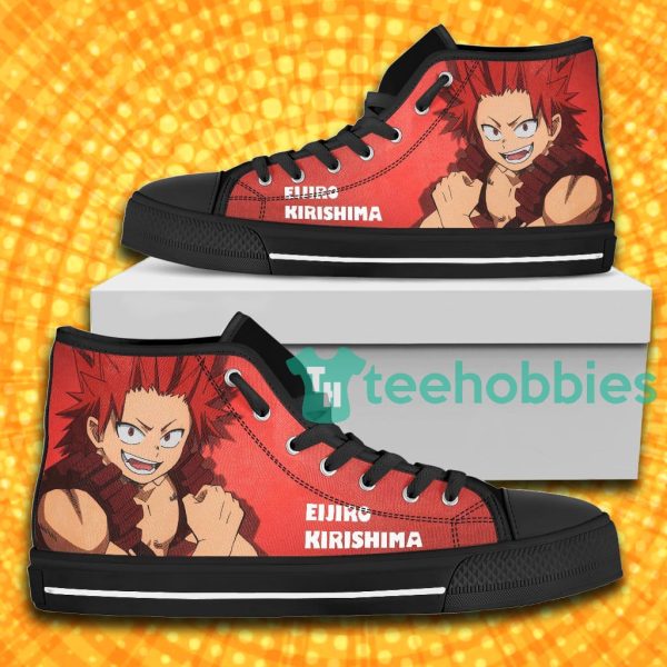 eijiro kirishima my hero academia 3d high top canvas shoes 1 wciLB 600x600px Eijiro Kirishima My Hero Academia 3D High Top Canvas Shoes