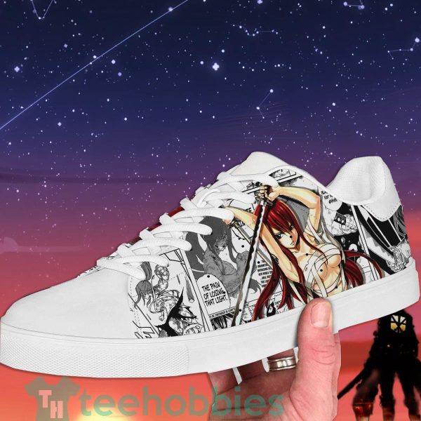 erza scarlet custom fairy tail anime skate shoes for anime fans 2 Xpc0x 600x600px Erza Scarlet Custom Fairy Tail Anime Skate Shoes For Anime Fans
