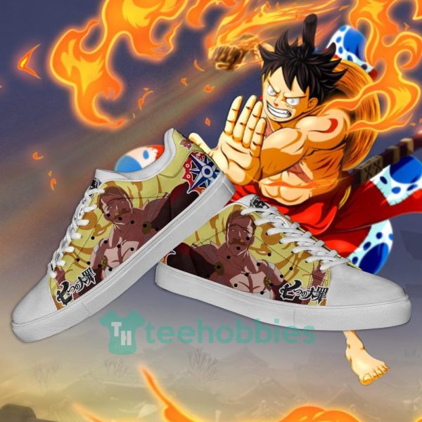 escanor the seven deadly sins anime custom skate shoes for men and women 3 kIcgC 600x600px Escanor The Seven Deadly Sins Anime Custom Skate Shoes For Men And Women