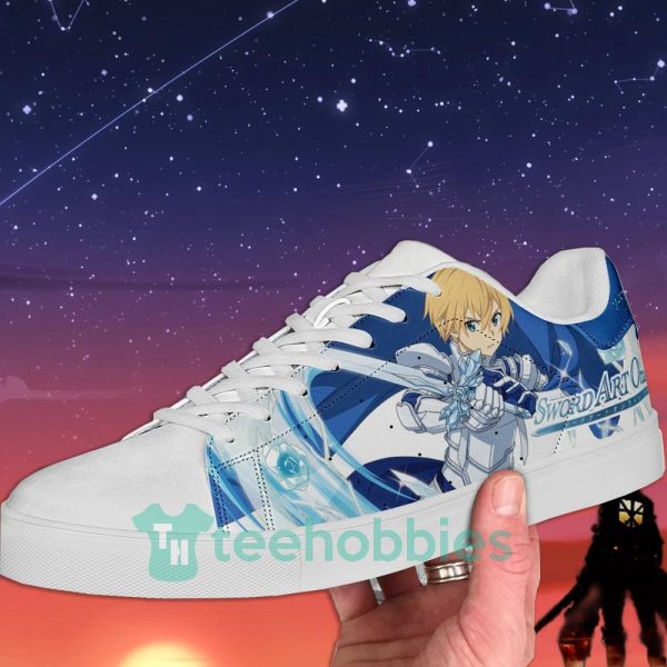 eugeo fight sword art online anime skate shoes for men and women 2 dHJmQ 600x600px Eugeo Fight Sword Art Online Anime Skate Shoes For Men And Women