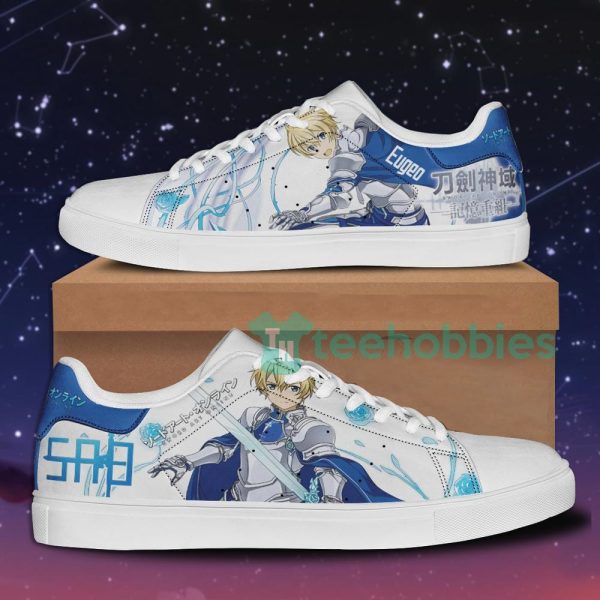 eugeo sword art online anime skate shoes for men and women 1 u15U4 600x600px Eugeo Sword Art Online Anime Skate Shoes For Men And Women