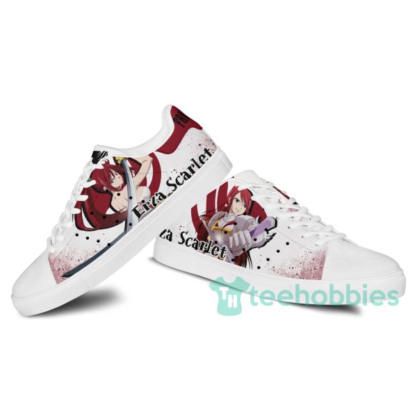 fairy tail erza scarlet custom anime skate shoes for men and women 3 7bBwg 600x600px Fairy Tail Erza Scarlet Custom Anime Skate Shoes For Men And Women