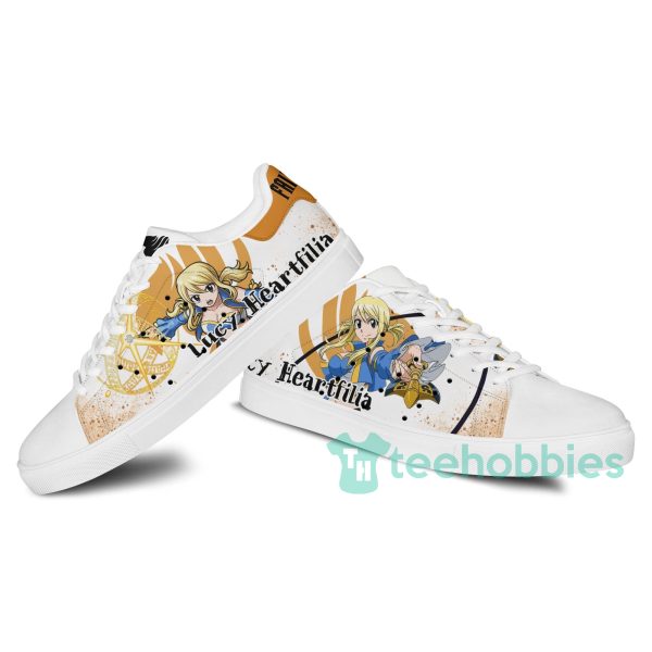 fairy tail lucy heartfilia custom anime skate shoes for men and women 3 HYb6S 600x600px Fairy Tail Lucy Heartfilia Custom Anime Skate Shoes For Men And Women